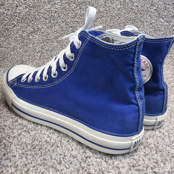Converse CONS Chuck Taylor All Star High Top Blue Shoes Mens Size 8 Womens 10 - Picture 6 of 13